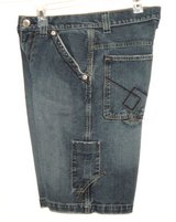 Vintage JNCO Premium Cooper Size 18 Jean Carpenter Skater Grunge Shorts Waist 29 Y2K in Yorkville, Illinois