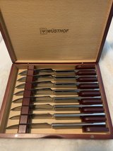 Wusthof 8 Piece Knife Set ($165 new) in Clarksville, Tennessee