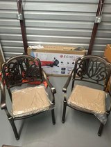 ??? ElizaCast 2-Pc Dining Chairs – Antique Bronze ??? in Kingwood, Texas