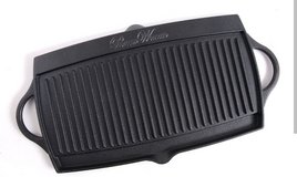 Double Sided Cast Iron Griddle 18 in Stuttgart, GE