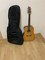 Acoustic MD guitar with carry bag in Okinawa, Japan
