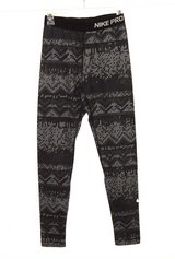 Nike Pro Dri-Fit Geometric Leggings Women's Medium Performance Activewear in Morris, Illinois