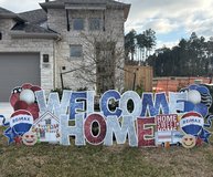 Yard sign rentals in Houston, Texas