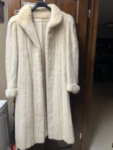Vintage White Mink coat in Aurora, Illinois
