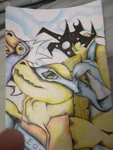 Drawing in Fort Polk, Louisiana