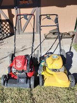 Two Lawnmowers in Alamogordo, New Mexico