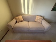 Sleeper sofa and coffee table in Naperville, Illinois