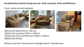 Living room set in Stuttgart, GE