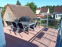 TLA/TDY modern 3BR 2BA w/ AC, patio, BBQ grill & yard, 4min to RAB [ref: F30A] in Ramstein, Germany