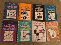 Diary of a Wimpy Kid: Books: 8 Graphic Novels by Jeff Kinney in Cherry Point, North Carolina