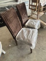 Set 2 Brown chairs NEW in Kingwood, Texas