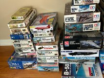 Model kits of various scales in Naperville, Illinois