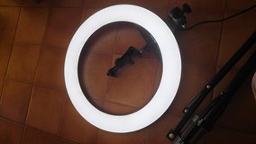 Ring Light in Okinawa, Japan