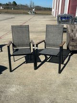 NEW outdoor patio chairs set in Kingwood, Texas