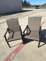 NEW outdoor patio chairs set in Kingwood, Texas