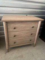 Brand new 3-drawer dresser, made of real wood in Kingwood, Texas