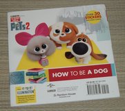 Secret Life of Pets 2: How To Be A Cat/How To Be A Dog Flip Book w Cards and Stickers in Joliet, Illinois