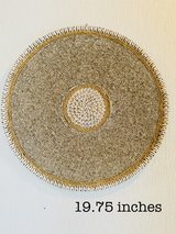 Shell and Bead Wall Medallion in Okinawa, Japan