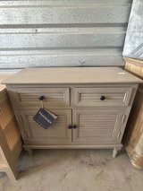 New small wooden cabinet made of real wood in Spring, Texas