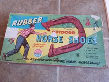 1952 rubber horse shoes in Beaufort, South Carolina