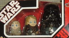 NEW 2007 Star Wars 3 Pack Chubby Darth Vader Anakin Skywalker Nesting Dolls in Plainfield, Illinois