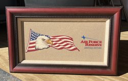 Air Force Reserve Command Sand Art Painting in Warner Robins, Georgia