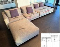 Italian designer couch (Poliform Bristol) - used in Stuttgart, GE