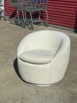 New White Swivel & Rocking Armchair in Kingwood, Texas