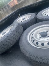 Kei Truck Rims and tires in Okinawa, Japan