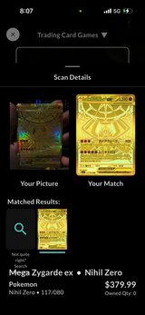 Mega Zygarde Ex 117/080 MUR in Okinawa, Japan