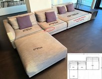 Italian designer couch (Poliform Bristol) - used in Stuttgart, GE