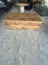 Rectangular coffee table made of real wood. in Houston, Texas