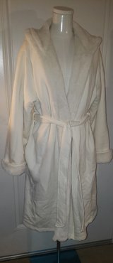 Lands End Sherpa Fleece Bathrobe with Hood (Size M, 10-12) in Sacramento, California