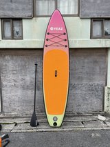 10’6” Inflatable Paddleboard in Okinawa, Japan