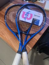 Two tennis rackets in Wiesbaden, GE