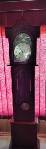 Grandfather clock in Alamogordo, New Mexico