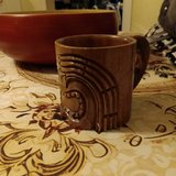 Hawaiian hand carved mug in DeRidder, Louisiana