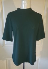 Worthington Hunter Green Short Sleeve Blouse/Top (Size PS) in Sacramento, California