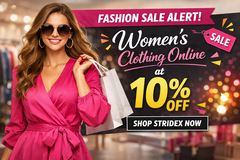 Fashion Sale Alert! Women’s Clothing Online at 10% Off – Shop Stridex Now in Bartlett, Illinois