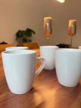 White mugs (set of 4) in Stuttgart, GE