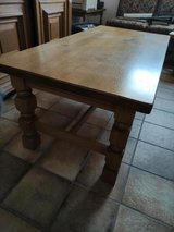 Solid Oak Coffee Table, Handcrafted by a Carpenter in Ramstein, Germany