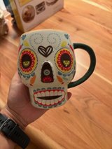 Skull mug in Stuttgart, GE