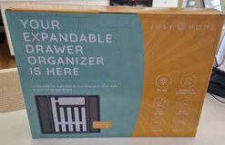 July Home Expandable Drawer Organizer Cutlery Tray Kitchenware NIB!! in Chicago, Illinois