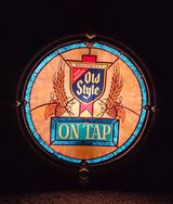 Authentic Vintage 1980's OLD STYLE Lighted Ships Porthole Beer Sign in Chicago, Illinois