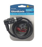 WordLock 4' x 8mm Resettable Combination Cable Bike Lock Brand New!! in Chicago, Illinois