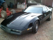 Black/Silver Corvette 1986 in Alamogordo, New Mexico