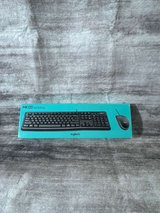 Brand new Logitech MK120 keyboard and mouse combo in black in Kingwood, Texas