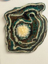 Crystal Protection” Geode Art – Handmade in Spring, Texas