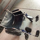 Medline Excel Bariatric Wheelchair- Extra-wide seat, has oxygen tank holder in place  24” wide s... in Chicago, Illinois