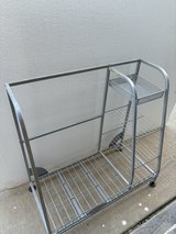 Golf bag stand in Alamogordo, New Mexico